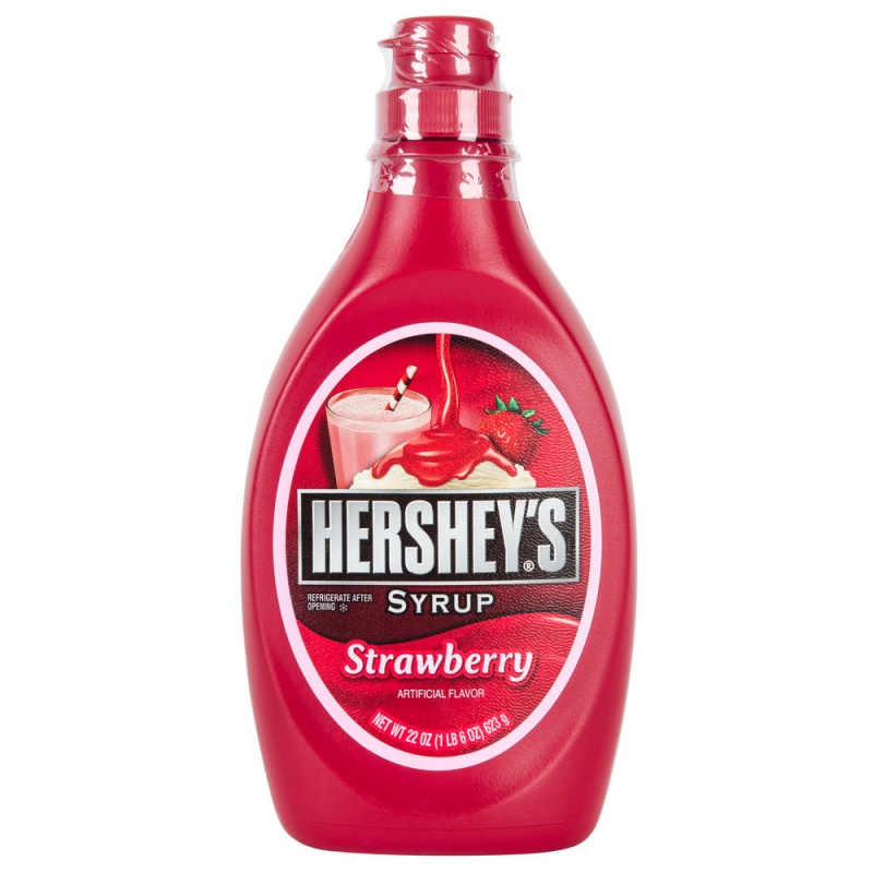 Hershey's Strawberry Syrup 22oz (623g) Hersheys Syrup American Food Store