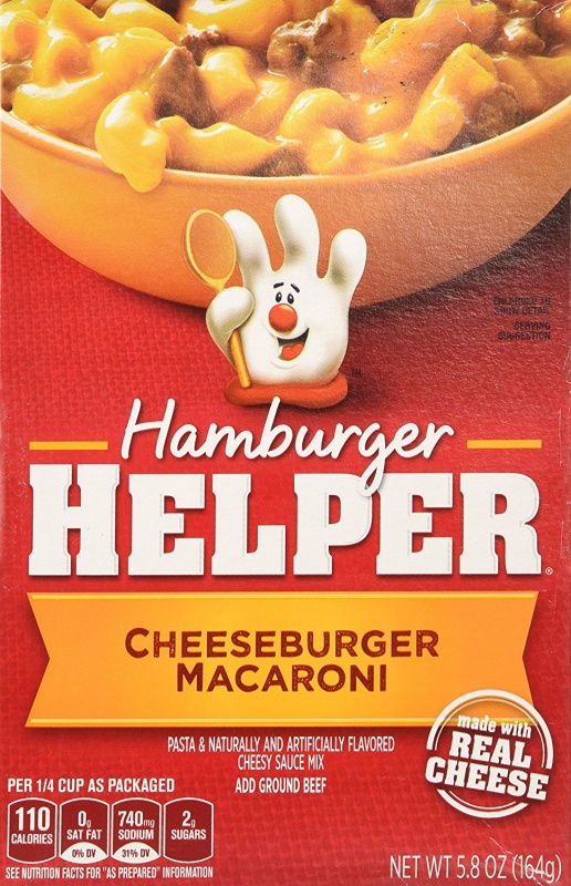 hamburger helper cheeseburger macaroni seasonings