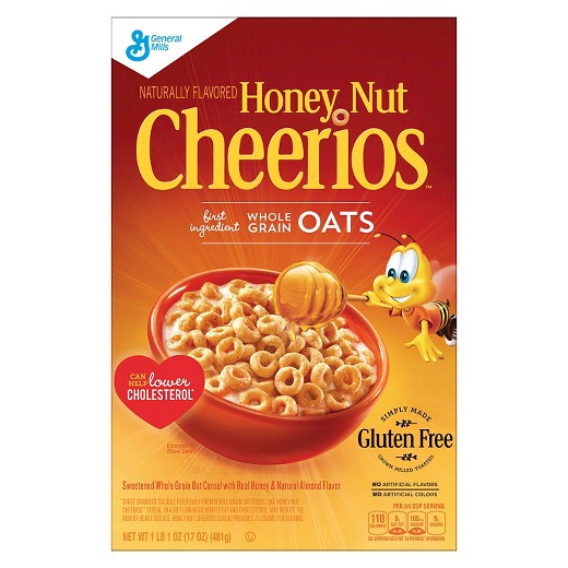 Original Honey Nut Cheerios Gluten Free By General Mills Cereal 306g 108 Oz - American Food Store