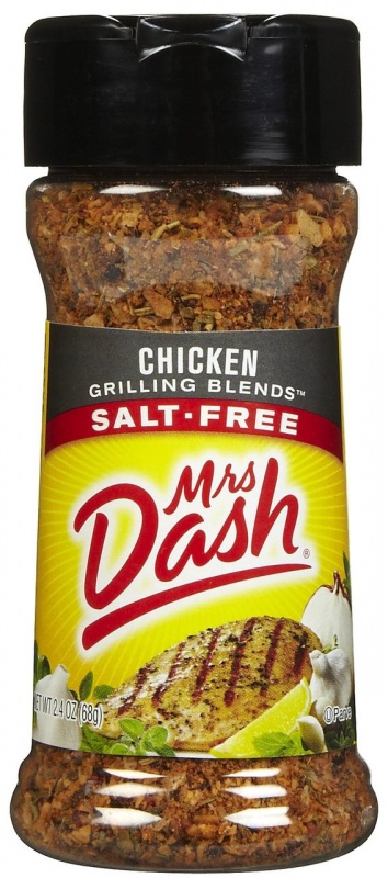 Mrs Dash Chicken Grilling, Salt Free Blends, 2.4 Oz