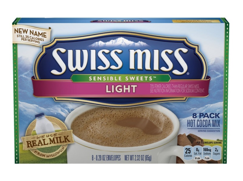Swiss Miss Reduced Calorie (3.12 oz) 88g 8 pack Hot Cocoa Mix