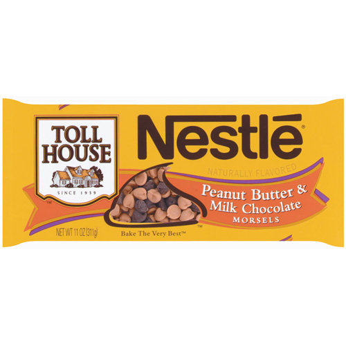 Nestle Toll House Peanut Butter & Milk Chocolate Morsels 11oz 311g