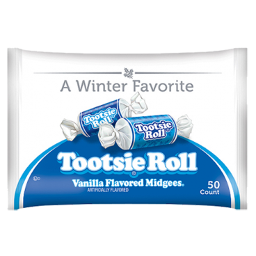 Tootsie Roll Vanilla Flavored Midgees Limited Edition - 12 oz(340g) Bag