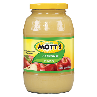 Mott's Original Apple Sauce 680g 24oz Jar