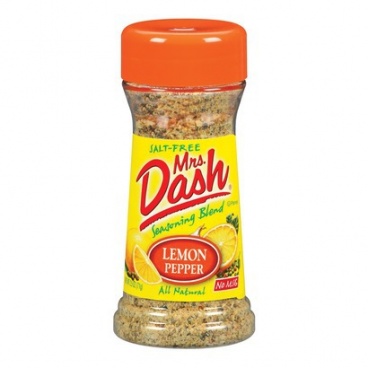 Mrs Dash Lemon Pepper Seasoning Blend (2.5oz)  71g Salt Free