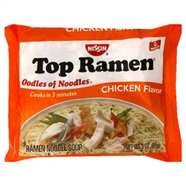 Nissin Top Ramen Chicken Flavor 3.oz 85g