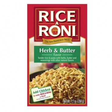 Rice A Roni Herb & Butter flavour (7.2oz) 204g