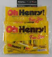 2 x Oh Henry Halloween, 10 oz Fun-Size Bags 283.4g