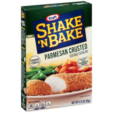 Kraft Shake 'n Bake Parmesan Crusted Seasoned Coating Mix, 4.75 oz