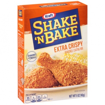Kraft Shake 'n Bake Extra Crispy Seasoned Coating Mix, 142g (5 oz)