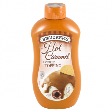 Smucker's Hot Caramel Topping 440g Smuckers Ice Cream Topping Microwave