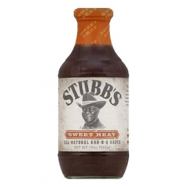 Stubb's Sweet Heat BBQ Sauce 18oz 510g Stubbs