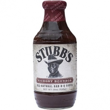 Stubb's Hickory Bourbon BBQ Sauce 18oz 510g Stubbs