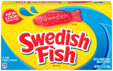 Swedish Fish Red Box 3.1oz 87g