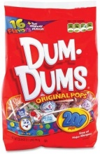 Dum.Dums Original Pops Candy-, 200 Count, Assorted 961g