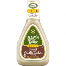 Ken's Steak House Lite Sweet Vidalia Onion Dressing 473ml Ken's