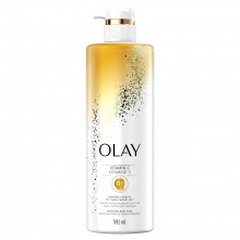 OLAY CLEANSING AND BRIGHTENING BODY WASH PLUS VITAMIN C  591ml