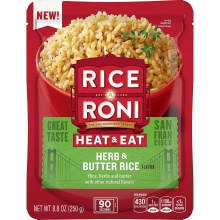 Rice A Roni Heat & Eat Rice Herb & Butter Flavor 250g