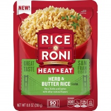 Rice A Roni Heat & Eat Rice Herb & Butter Flavor 250g