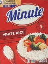 Kraft Minute Instant Enriched Long Grain White Rice, 72Oz