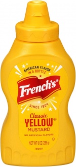 French's Classic American Yellow Mustard 226g (8 oz)