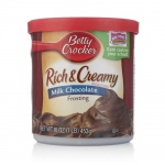 Betty Crocker Rich & Creamy Milk Chocolate Frosting 453g - 8 Packs CASE BUY
