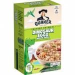 Quaker Dinosaur Eggs! Brown Sugar Instant Oatmeal, 8 Servings, 14.1 Oz Box (2 Pack)