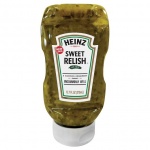 Heinz Sweet Relish 12.7oz 375ml Squeezable Bottle Condiment
