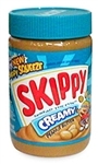 Skippy Smooth Creamy Peanut Butter LARGE 40oz 1.13kg