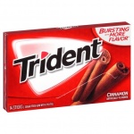 Trident Sugar Free Gum - Cinnamon 14 STICKS RED
