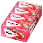 Trident Value Pack ISLAND BERRY LIME GUM (Pack of 12) Sugarfree Gum CASE BUY
