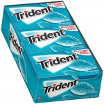 Trident Value Pack WINTERGREEN - sugar free 14 sticks Case 12 packs