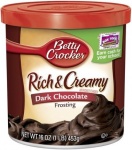 Betty Crocker Rich & Creamy DARK Chocolate Frosting 453g