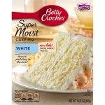 Betty Crocker Super Moist White Cake Mix 16.25oz 461g - 12 Packs Case Buy