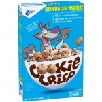 General Mills Cookie Crisp Chocolate Chip Cookie Flavored Cereal 15.6 oz  (442g) American Breakfast Cerea