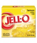 Jell-o Lemon Gelatine Dessert 85g Jello Jell o jelly