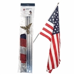 United States Residential flagpole kit US Flags