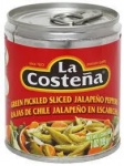 La Costena Green Pickled Jalapeno Peppers (199g) MEXICAN