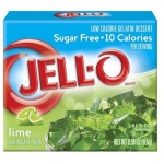 Jell-o Sugar Free Lime 8.5g, jello