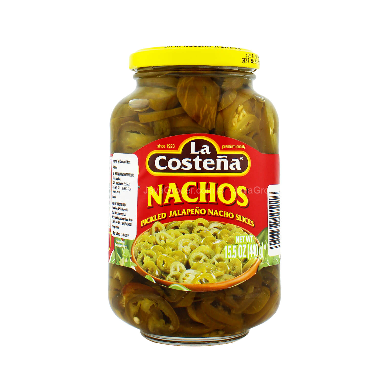 La Costena Pickled Jalapeno Nacho Slices (210g) MEXICAN American Food