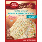 Betty Crocker Super Moist Party Rainbow Chip Cake Mix  432g - 12 Packs