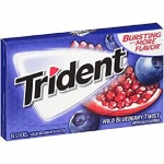 Trident Wild Blueberry Twist-sugar free 14 sticks