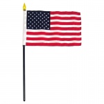American Flag 4in x 6in USA Stick Flag Best Quality