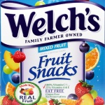 Welch's Mixed Fruit Fat Free Fruit Snacks 9 oz - 255g