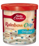 Betty Crocker Rich and Creamy Rainbow Chip Frosting 453g