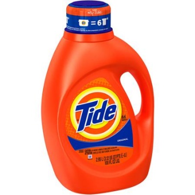 Tide HE Original Liquid Laundry Detergent, 115 fl oz 74 Load