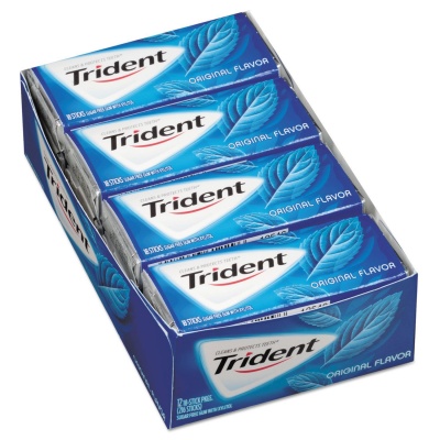 Trident Value Pack Original  - sugar free 14 sticks Case 12 packs