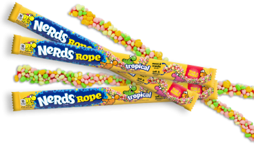 Nerds Rope Tropical Ropes 26g Candy (PACK OF 6)