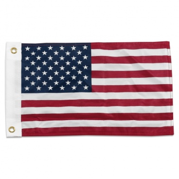 American US Flag 12 x 18in Superknit Polyester Best Quality