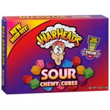 Warheads Sour Chewy Cubes 4.oz 113g (Case of 12) Case Buy